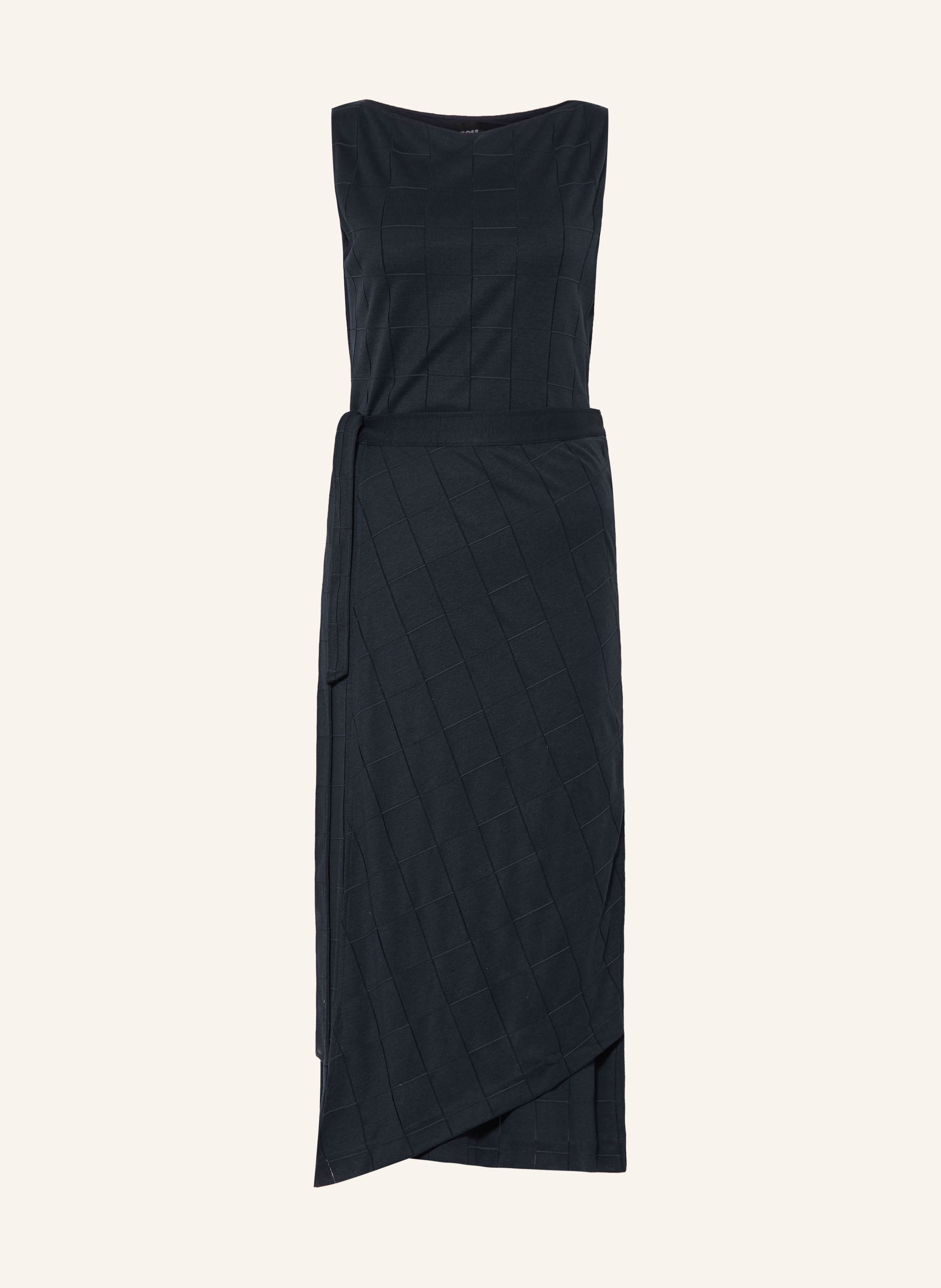 BOSS Strickkleid EQUADRI in Wickeloptik