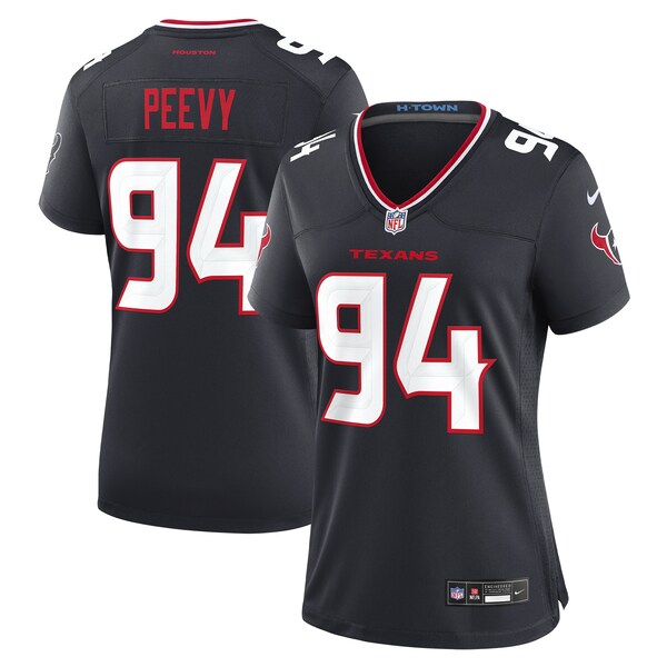 Jayden Peevy Houston Texans Nike Women's Team Game Jersey -  Navy