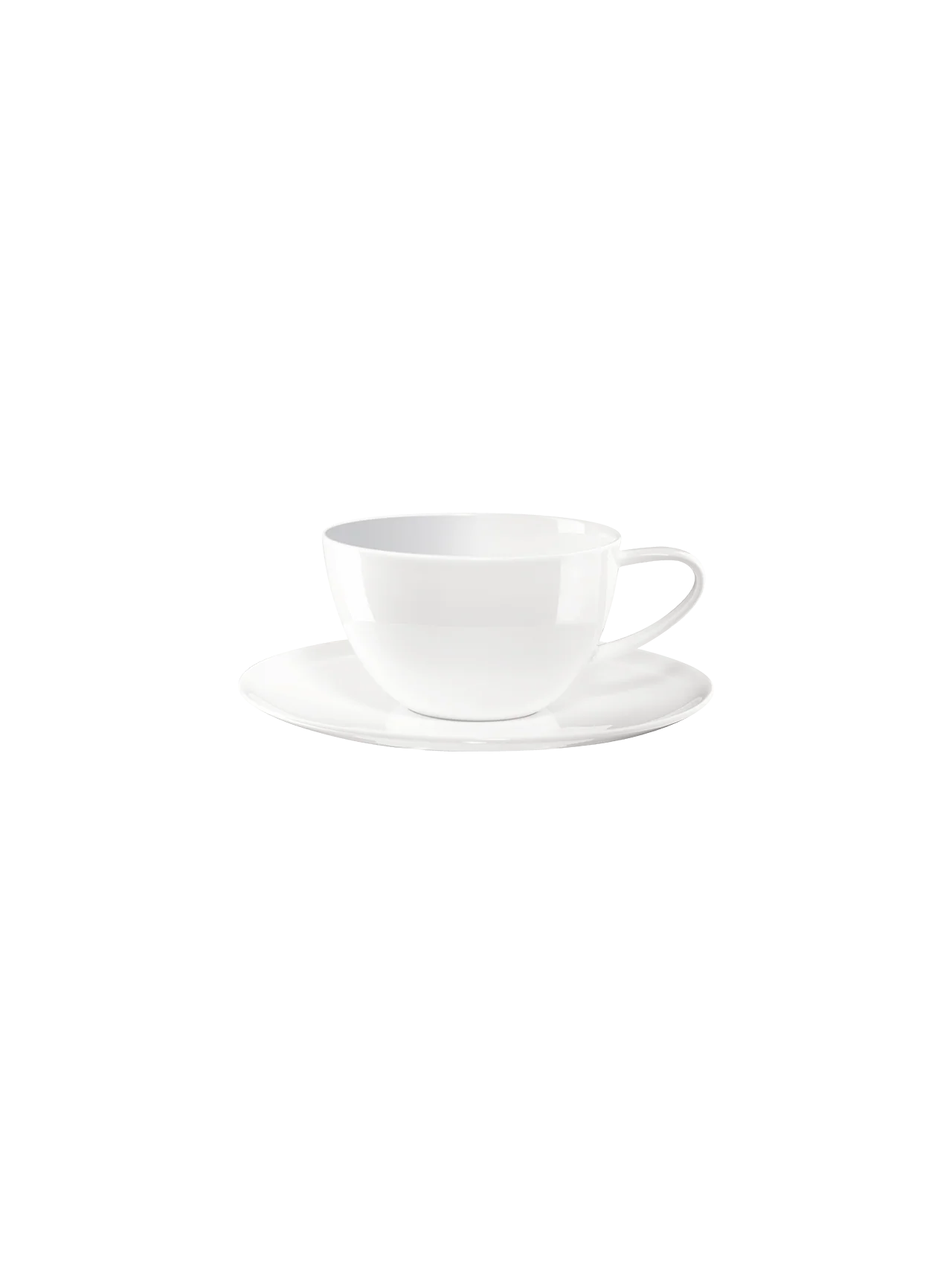 café au lait tasse mit unterteller