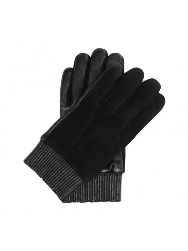 Men's black gloves