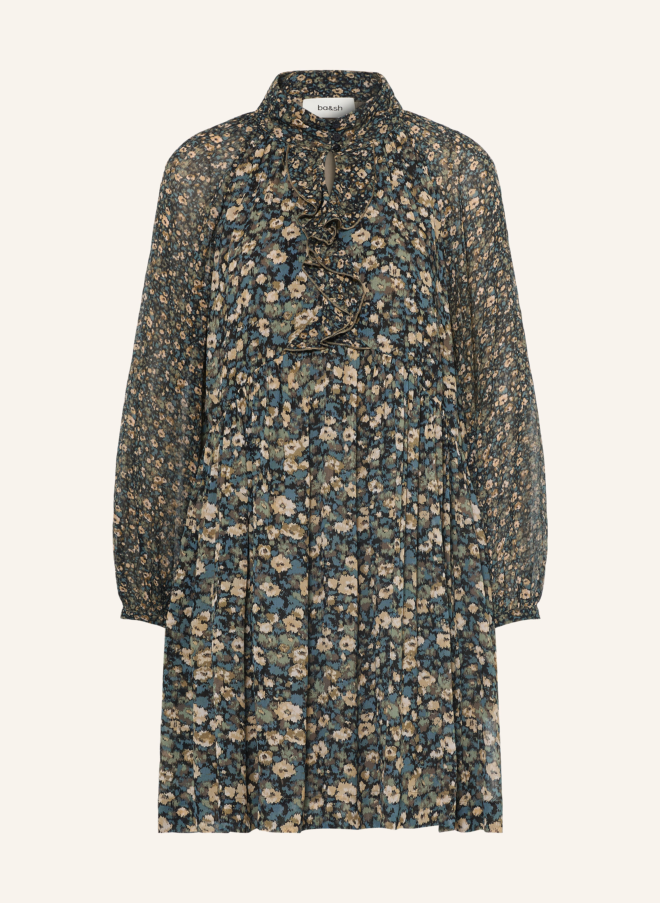 ba&sh Kleid KIMIA mit Volants