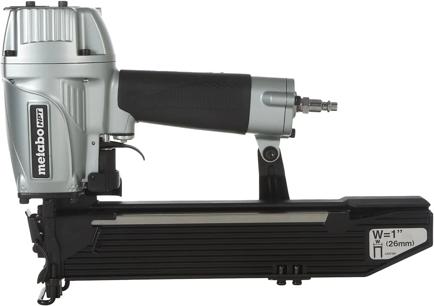 Electric nail gun, 1-inch wide cap, 16-inch specification, 1-inch to 2-inch nail length, large capacity magazine(Metabo HPT N5024A2 Only)