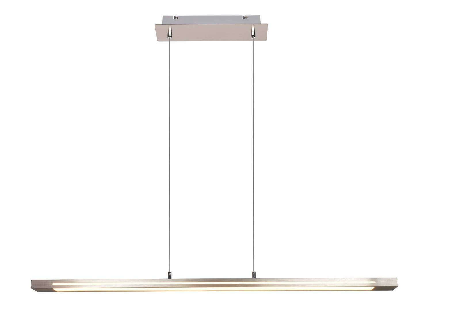 Lampa wisząca Yordana chrom satynowany-biała LED 1x27W 3000K 1800lm Rabalux