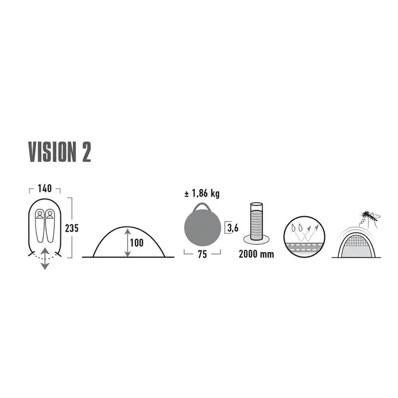 Zelt Vision 2