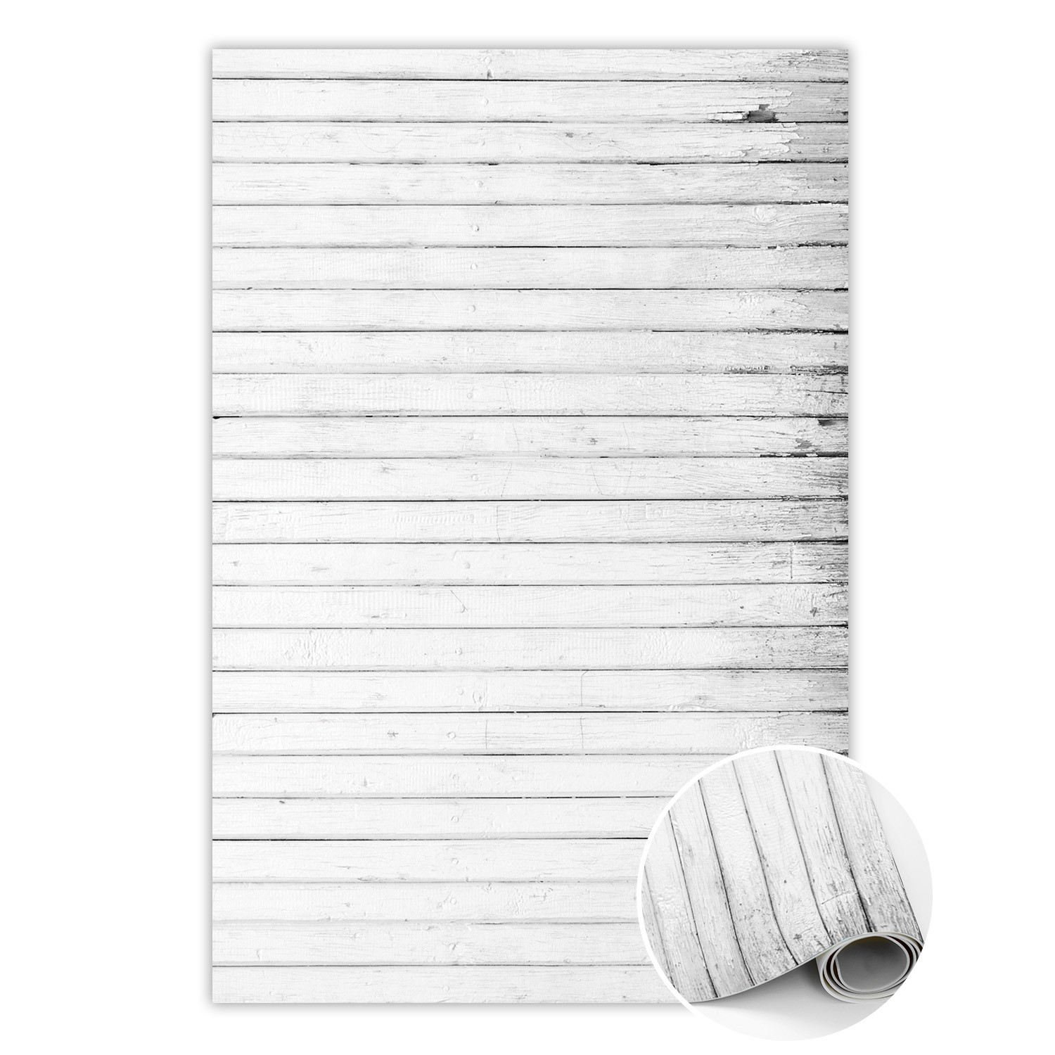 Wewnętrzny dywan winylowy Poziome deski 60 x 90 cm