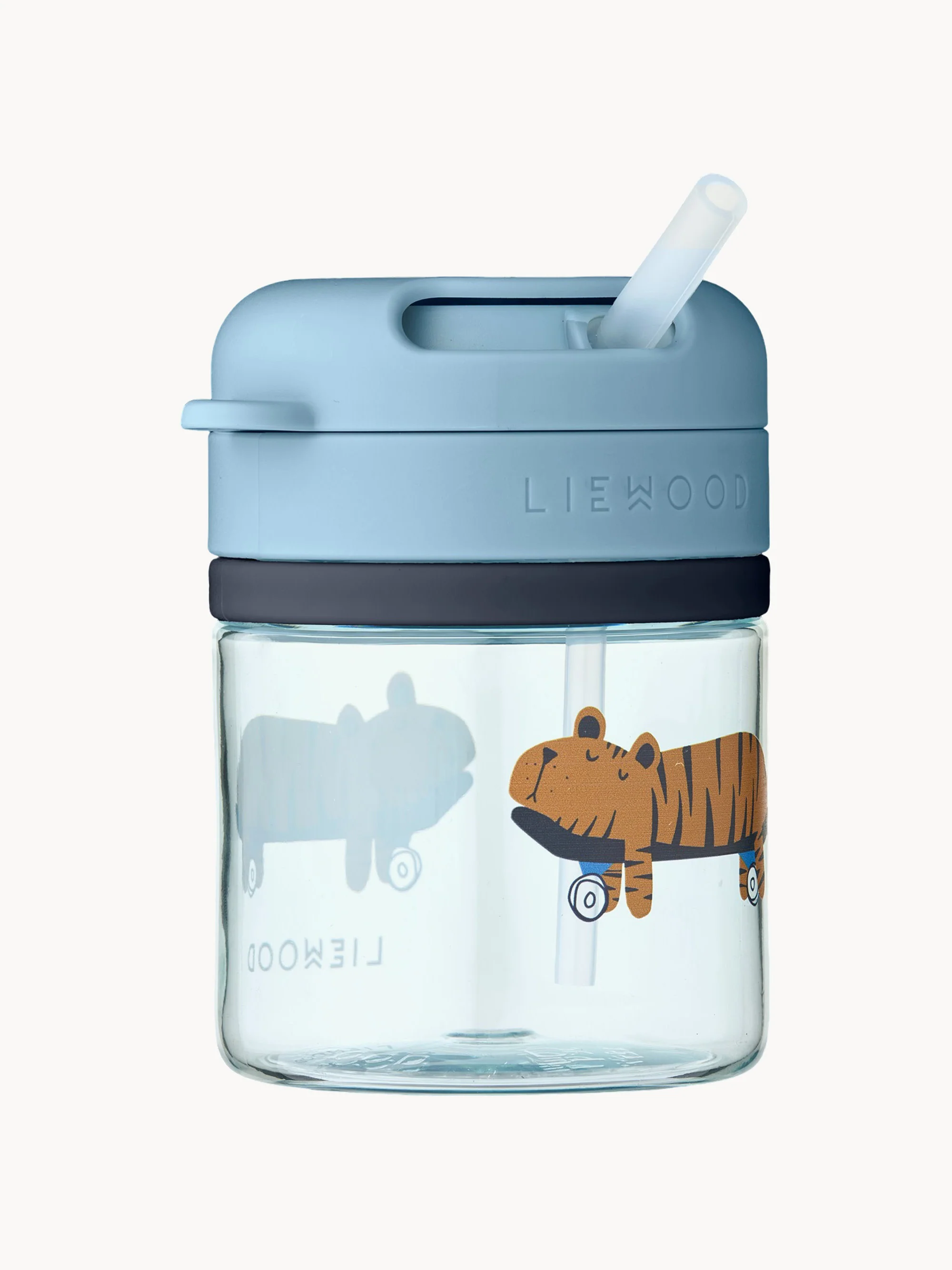 Kinderbecher Pavia mit Strohhalm