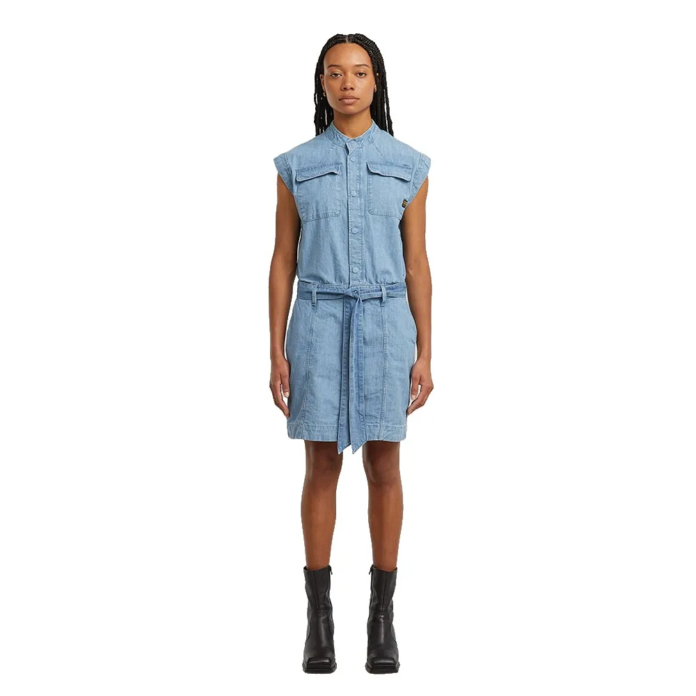 G-Star Pocket sleeveless short dress