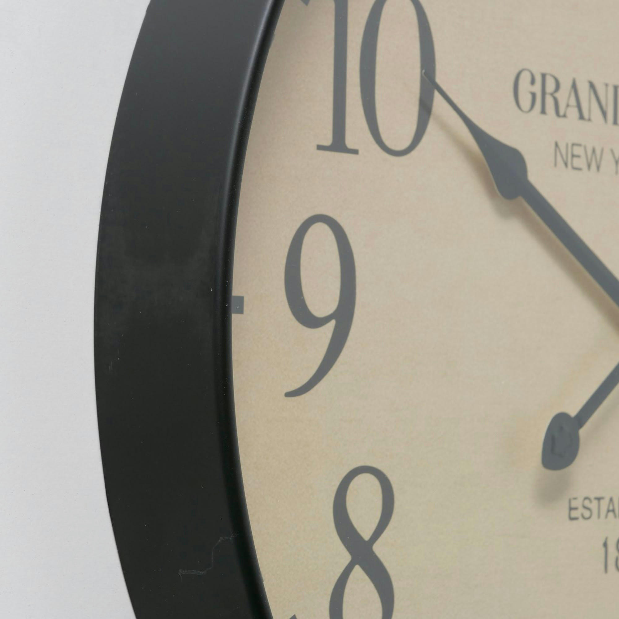 - Horloge murale ronde Grand Hôtel New York city