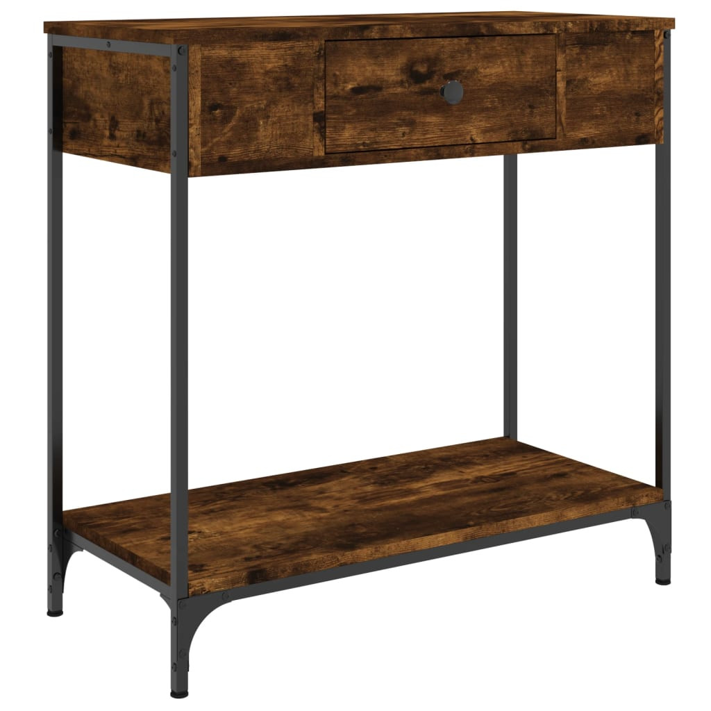 VidaXL Brąz 75 x 34.5 x 75 cm Materiał drewnopochodny