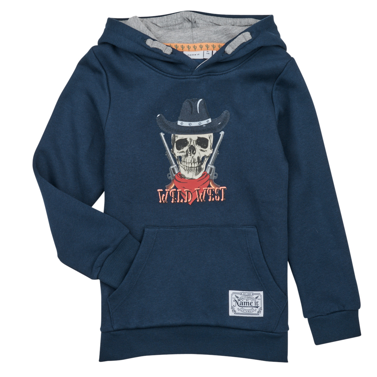 Name it - NKMLANDER SWE W HOOD BRU PS - Marine