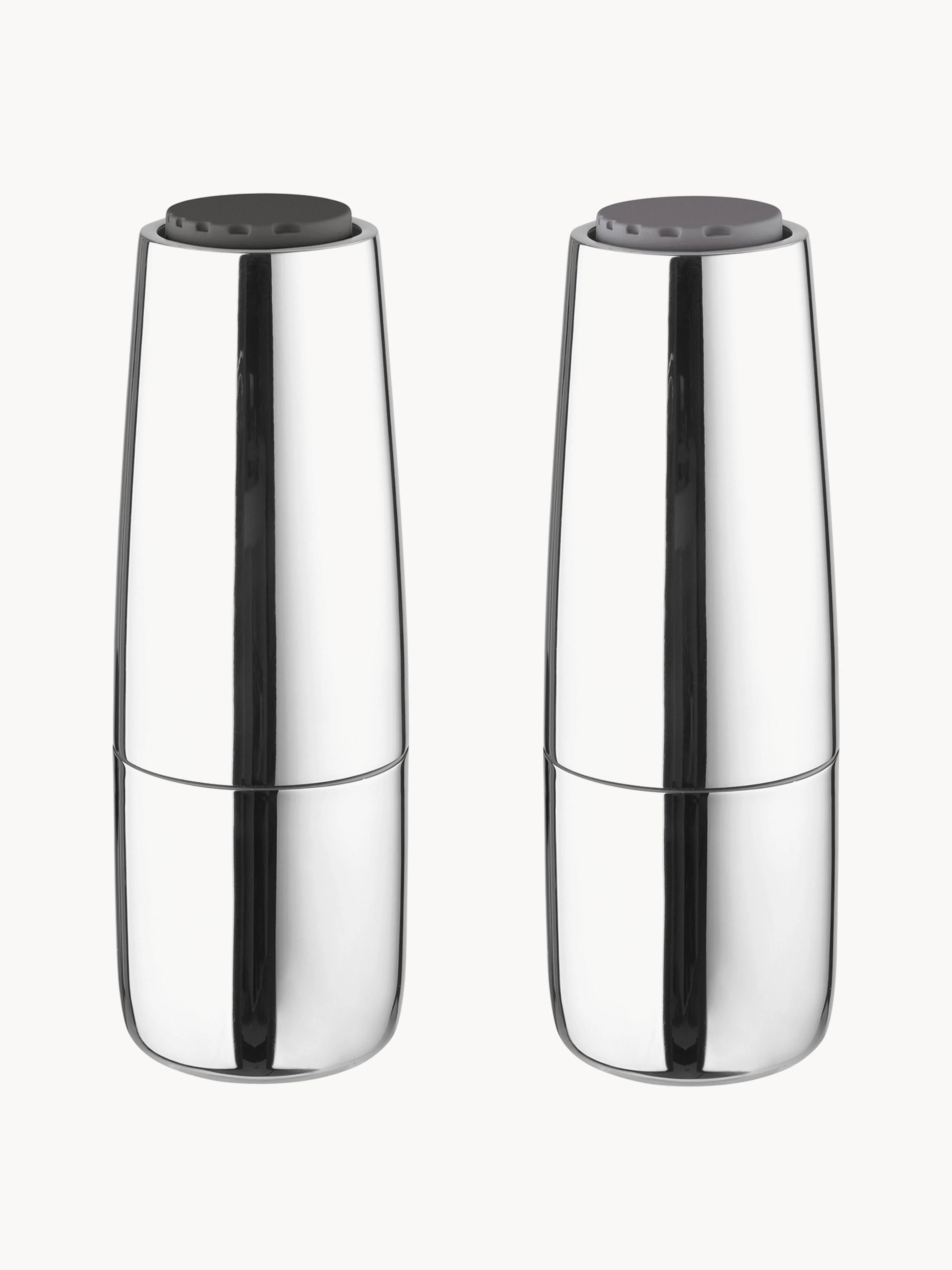 Salz- und Pfeffermühle Salpi in Silber
