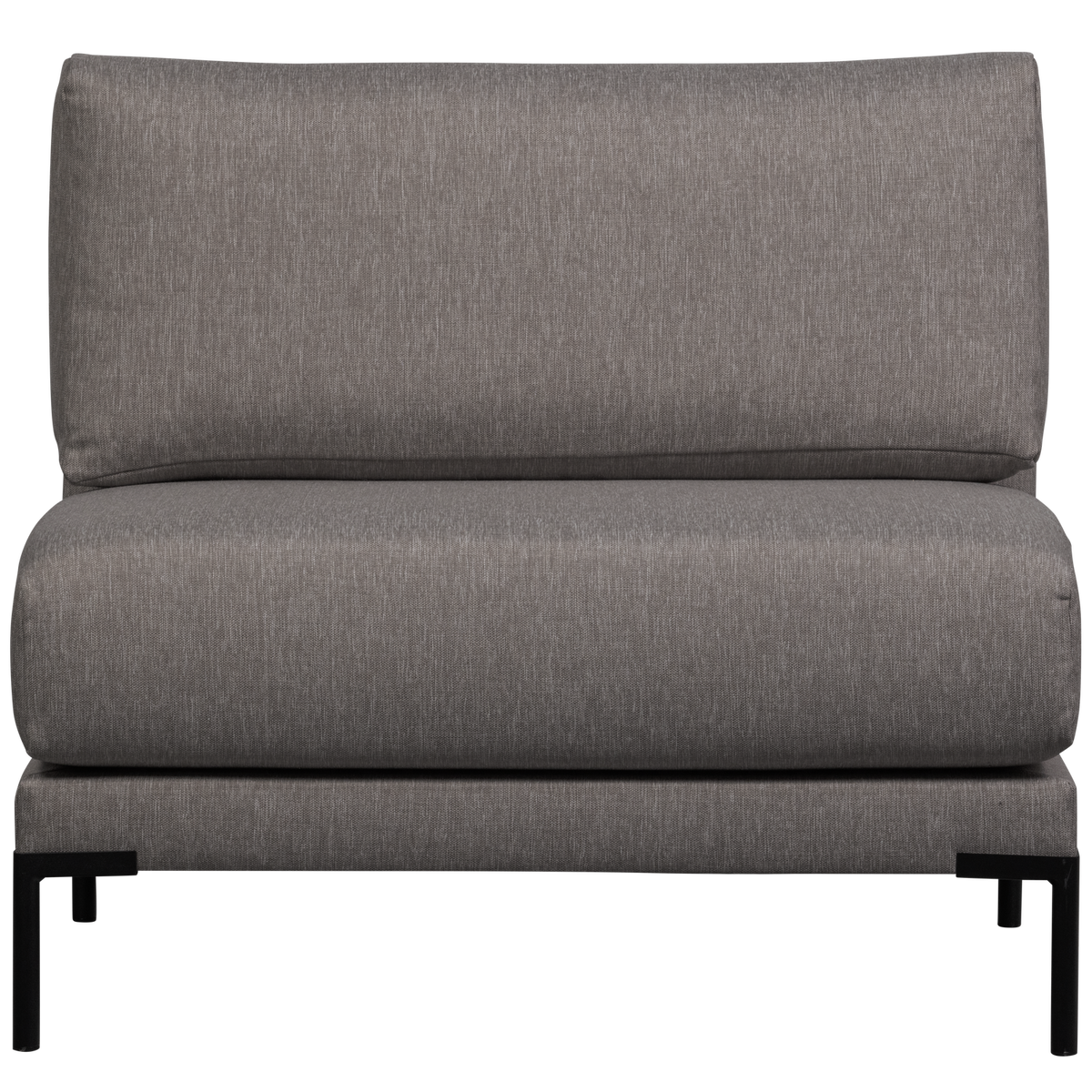 vtwonen eetbank element Couple - Polyester - Grijs Melange - 73x100x80