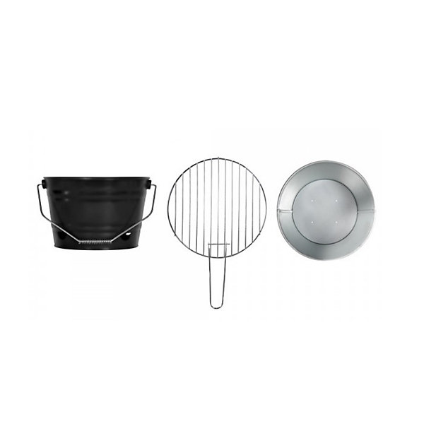 Barbecue à charbon 27cm noir Livoo DOC327N