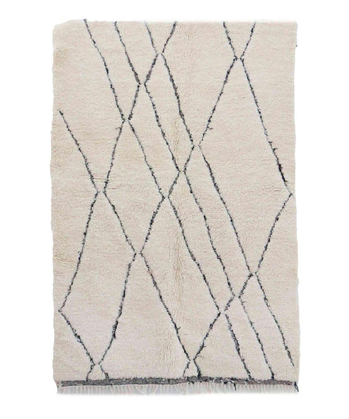 BERBERE - Tapis Berbere marocain pure laine 158x233