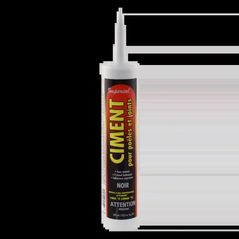 Imperial Stove & Gasket Cement, Black, 304 mL