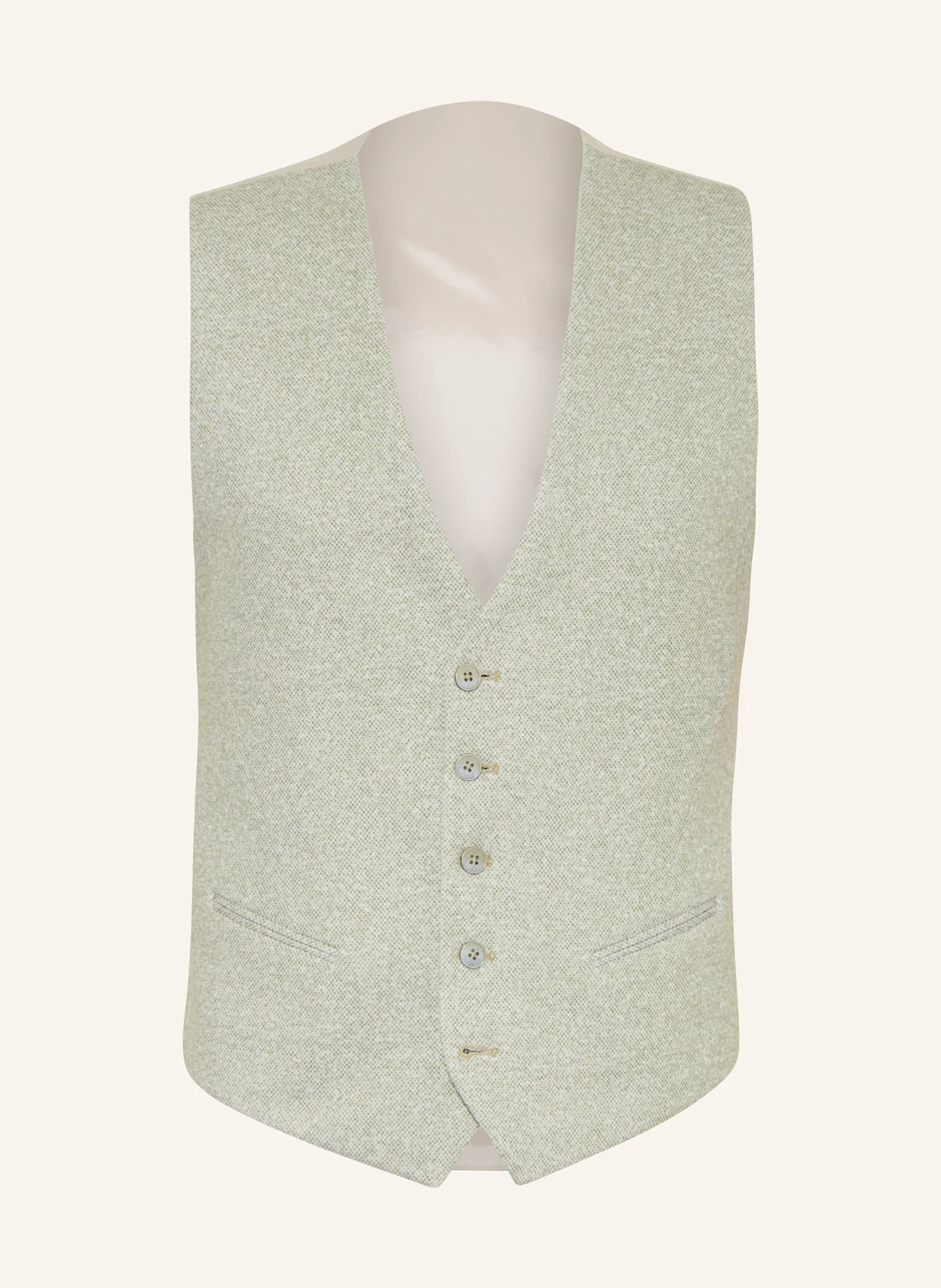 PAUL Anzugweste Extra Slim Fit zum Wenden aus Jersey
