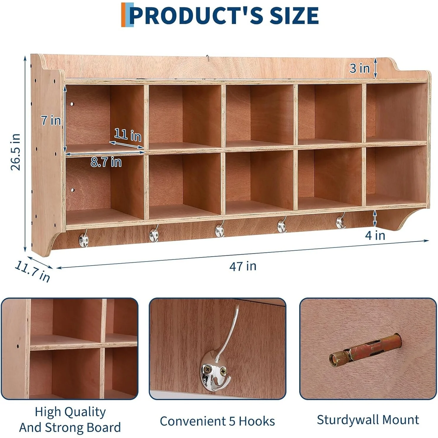 Storage Organizer Cubes