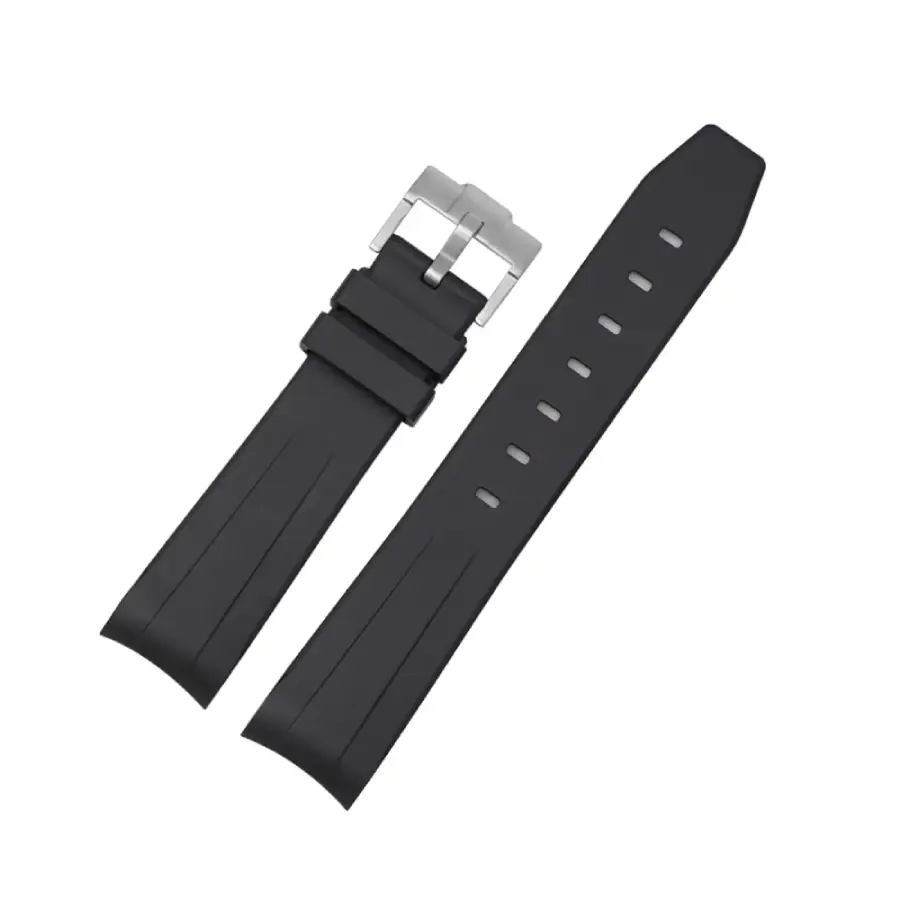 Omega – Speedmaster –  Rubber Strap – Black