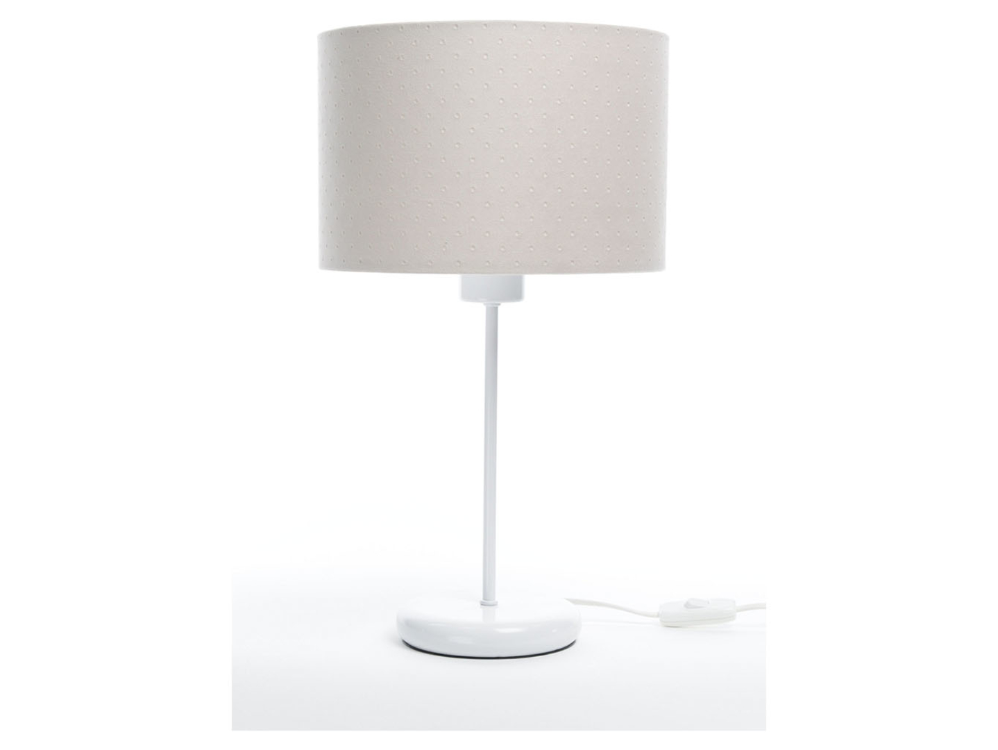 Lampa stołowa Jasmine bebe tkaninowa beżowa