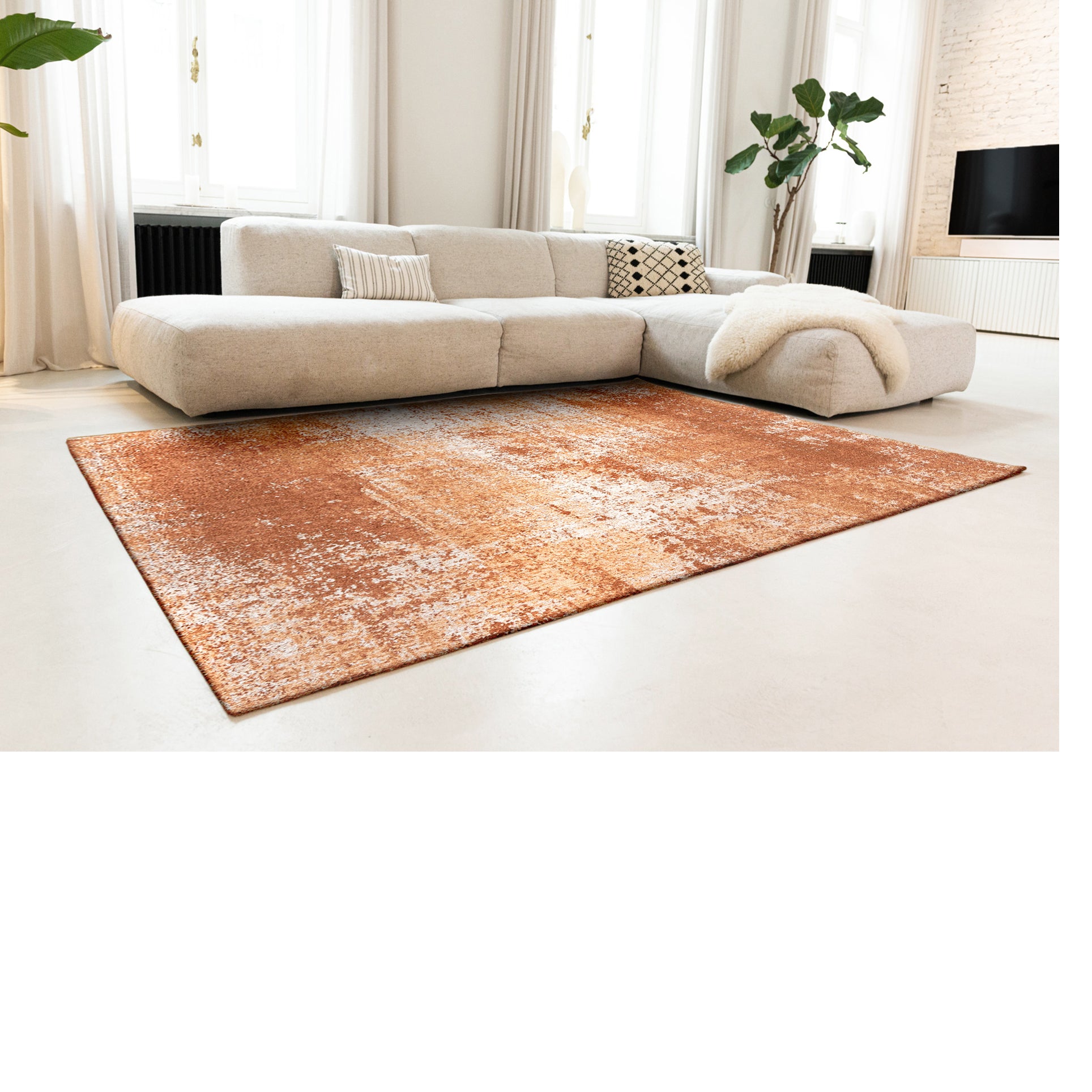 Louis de Poortere Virgin Land Vloerkleed 140 x 200 cm - Mars