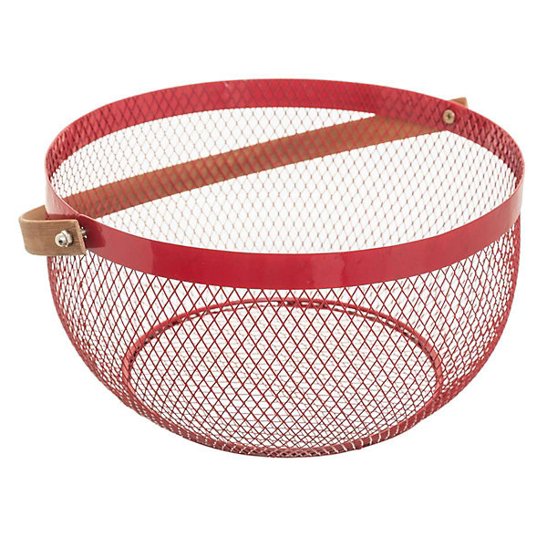 Corbeille en métal 29cm Mesh noir - Noir- 5five
