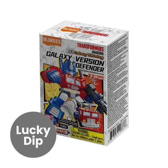 Assorted Blokees Transformers Galaxy Version 01 Defender Model Kit