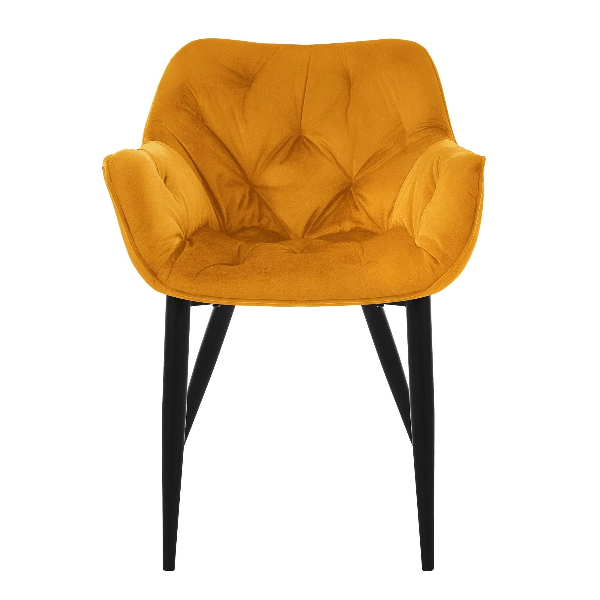 Set van 2 eetkamerstoelen Saga velvet