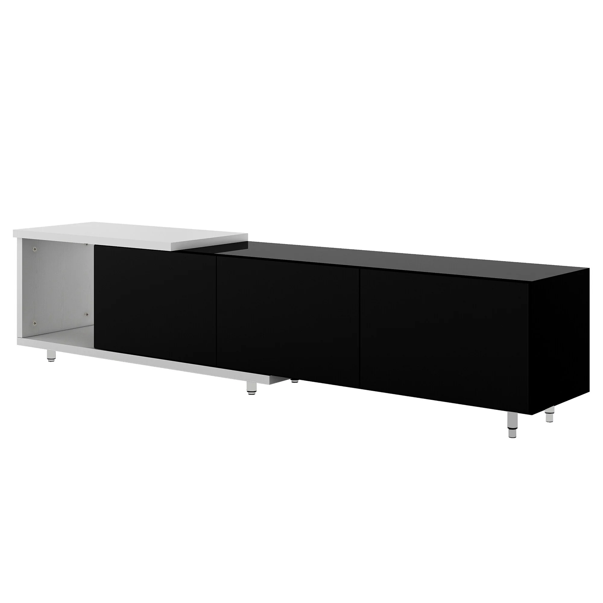 Modern, Stylish TV Stand for 80+inch TV - 84.6 D x 14.2 W x 19.7 H