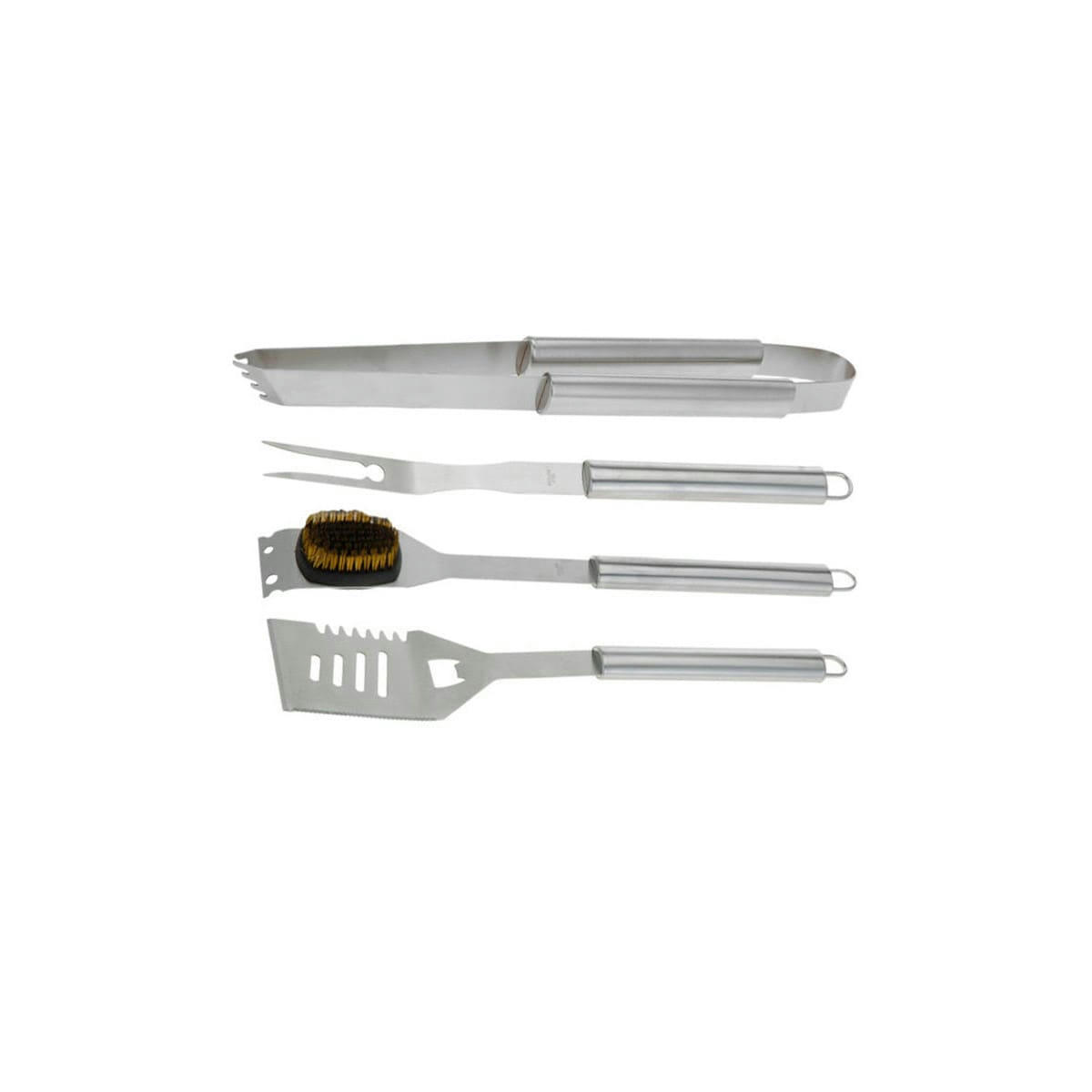 - Malette barbecue 4 ustensiles en Inox