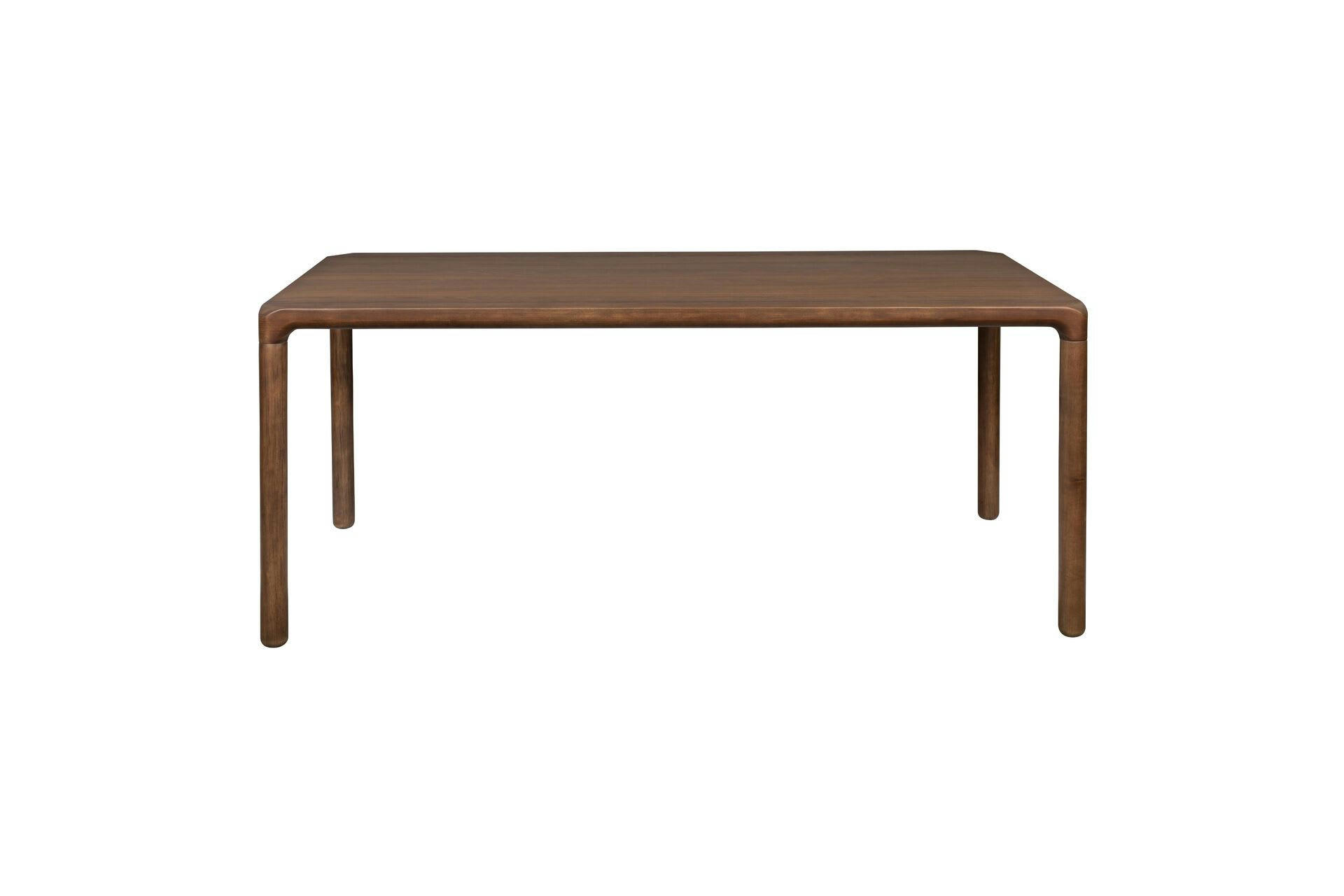 STORM - Table en bois de noyer 180x90
