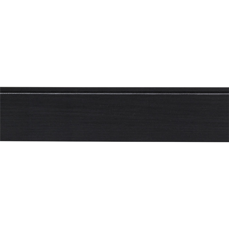 Profilé de finition pour escalier ouvert Chêne noir 130 x 5,6 cm CANDO