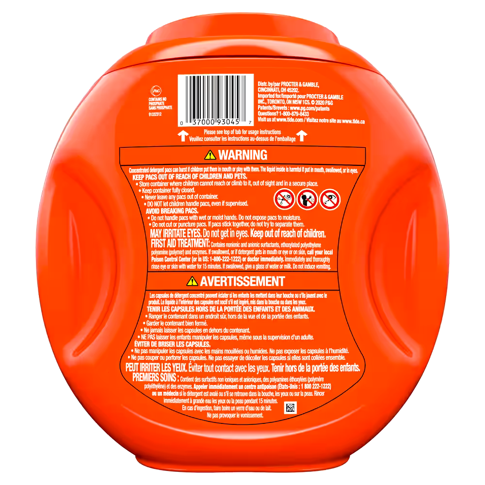Tide PODS Liquid Laundry Detergent Soap Pacs, Original, 81 Count