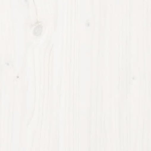 NNEVL Bed Headboard White 184x3x81 cm Solid Wood Pine