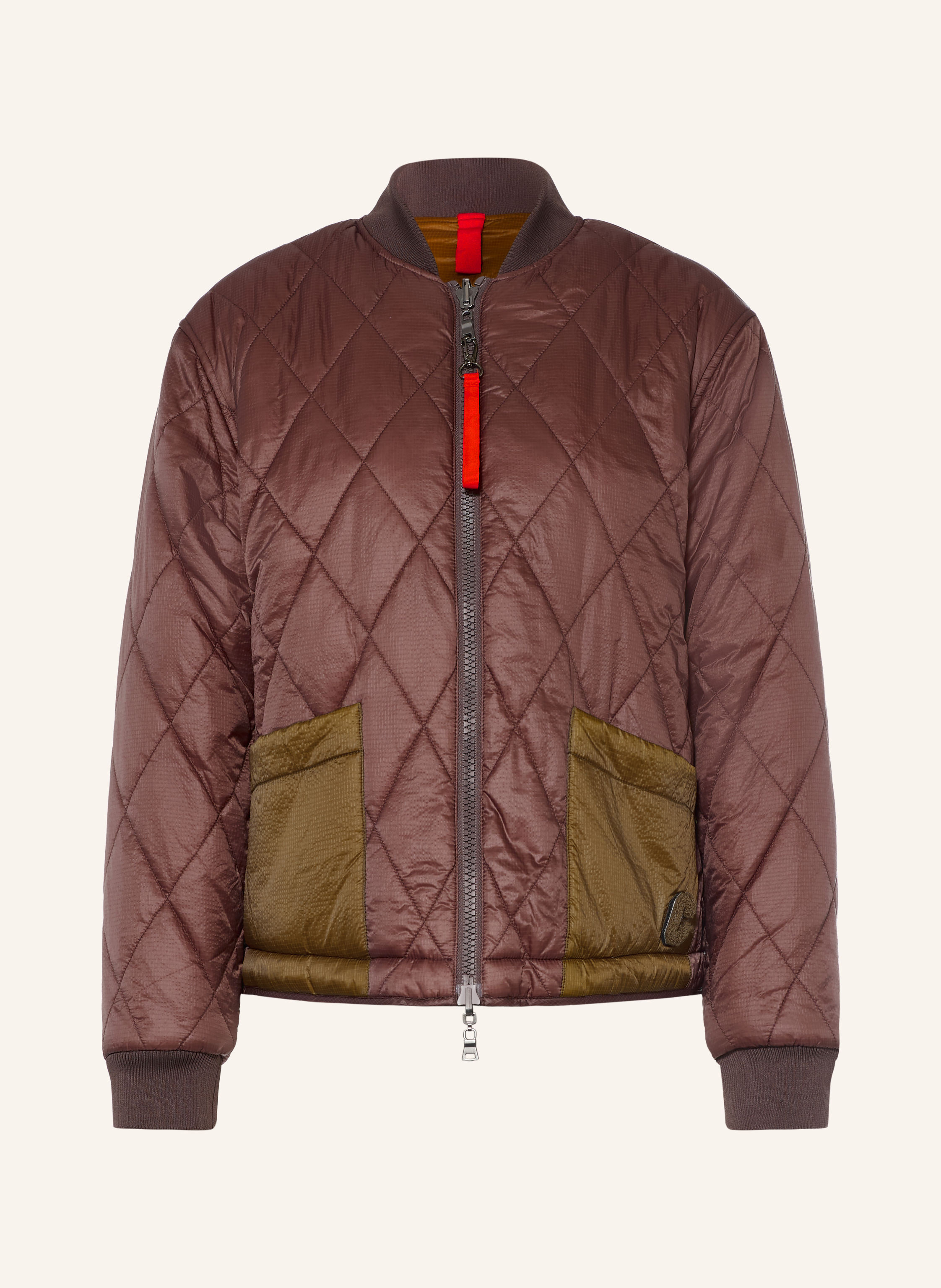 No.1 Como Blouson BOZEN im Materialmix zum Wenden