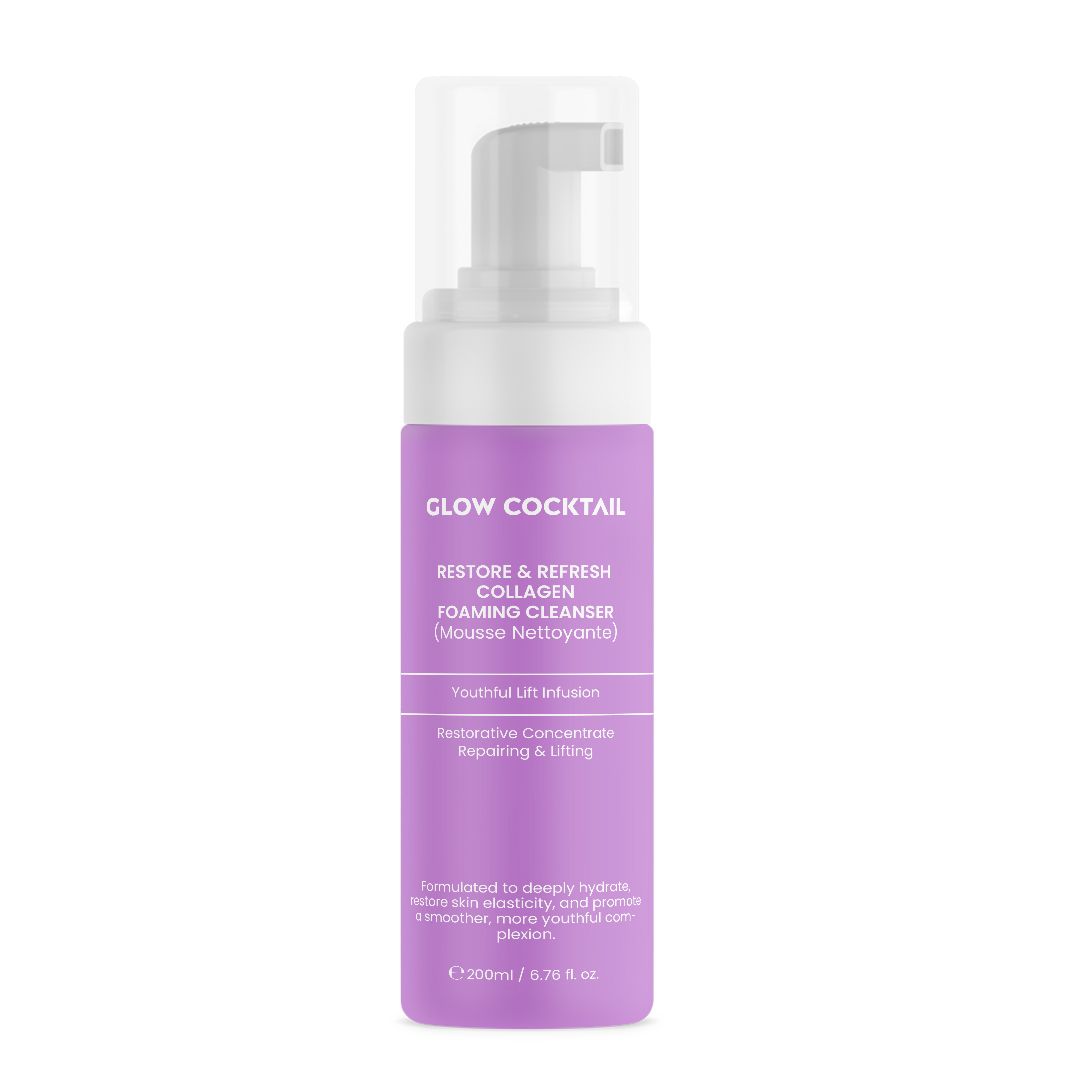 GlowCocktail London RESTORE & REFRESH COLLAGEN FOAMING CLEANSER 200ml