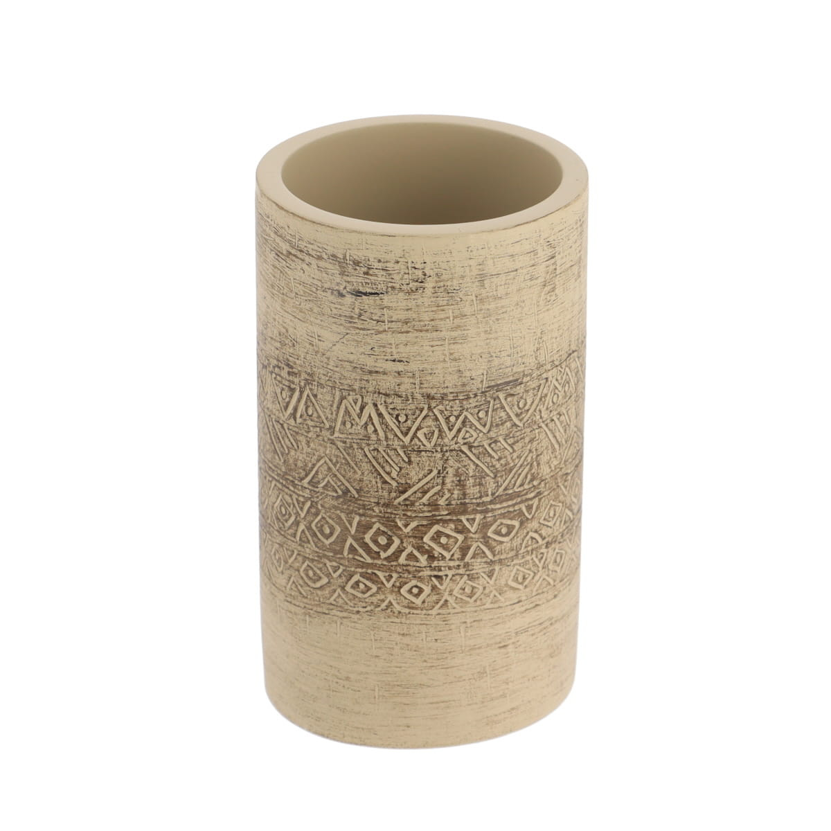 Kubek łazienkowy na szczoteczki Orient Beżowy 200 ml Boho