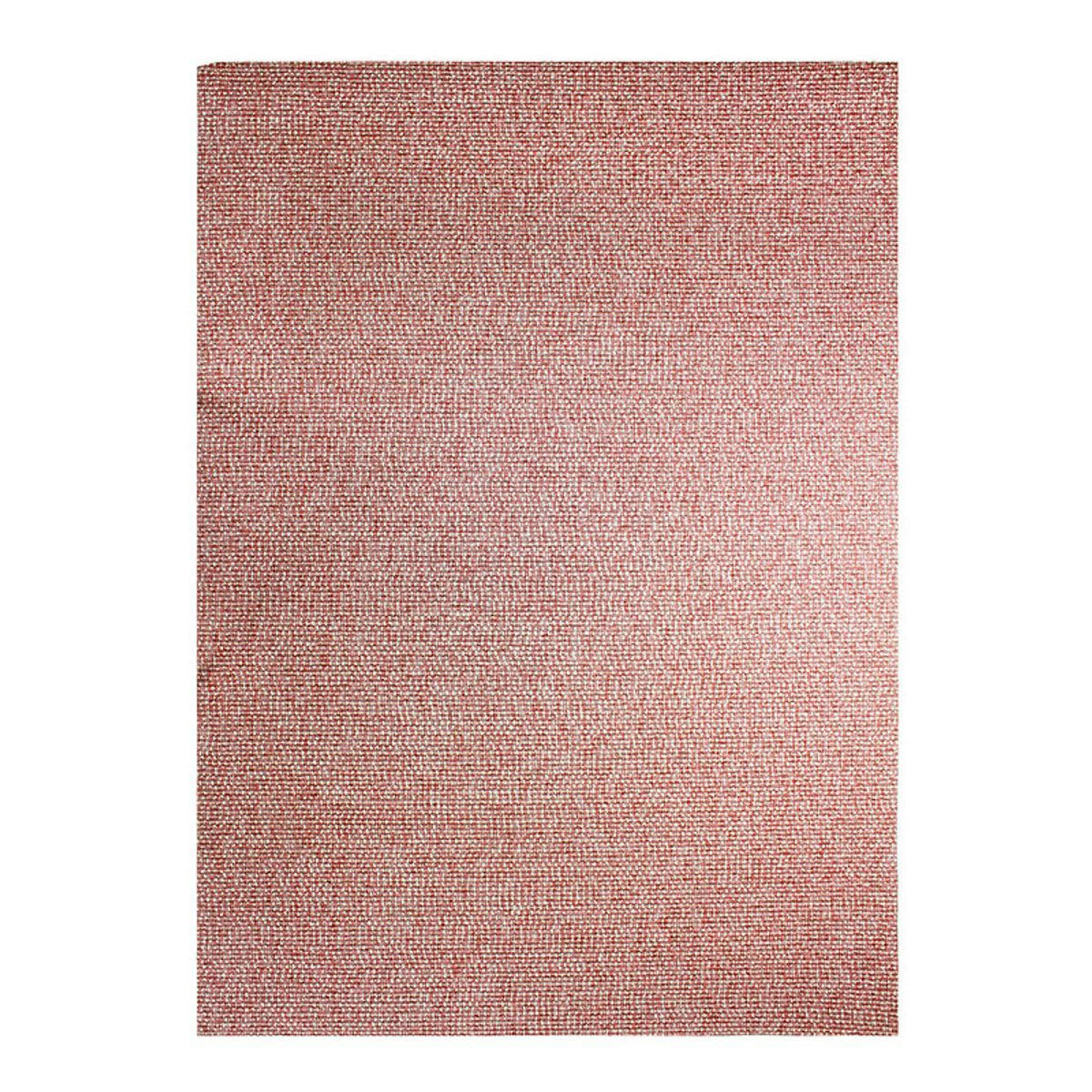 KOKO - Tapis effet tweed pour intérieur et extérieur rouge 160x230