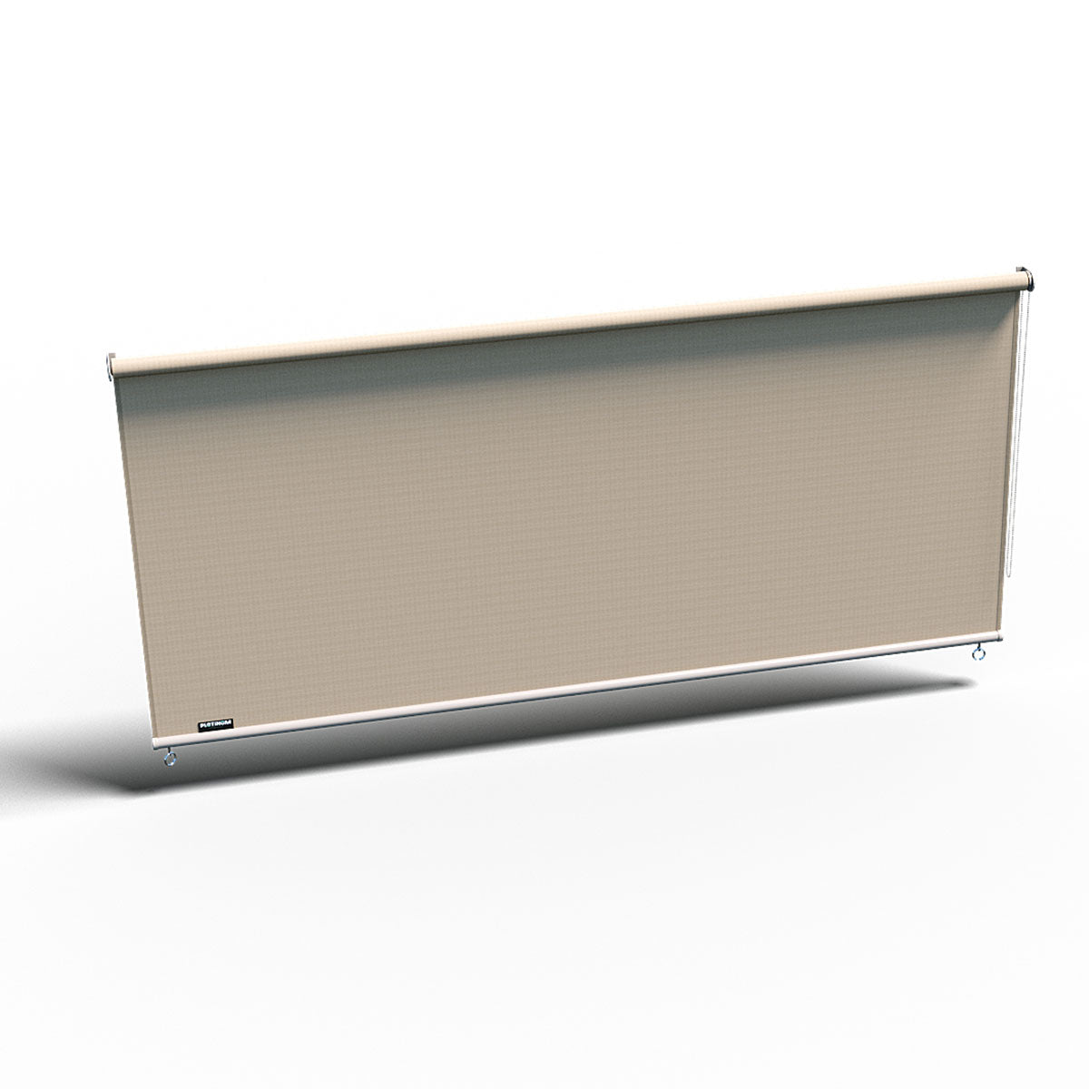 Platinum Rolgordijn - gebroken wit -breed 1,98 x 2,4m