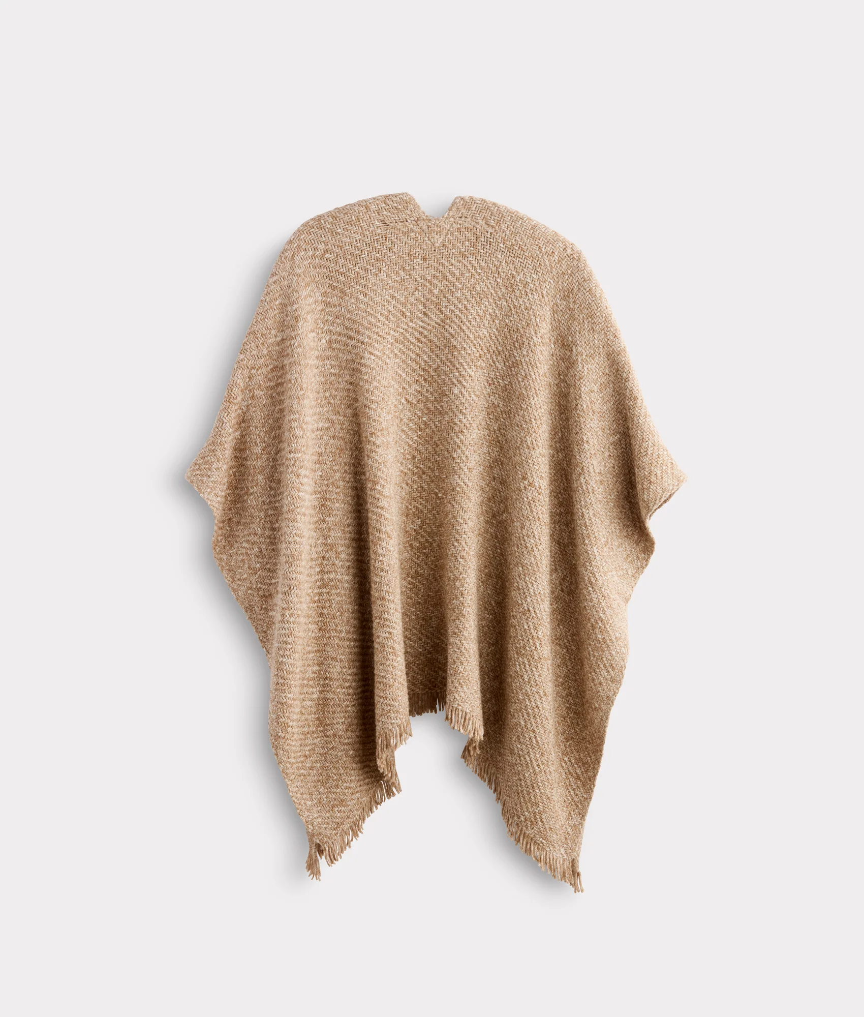 Ava Short Cape - Light Brown