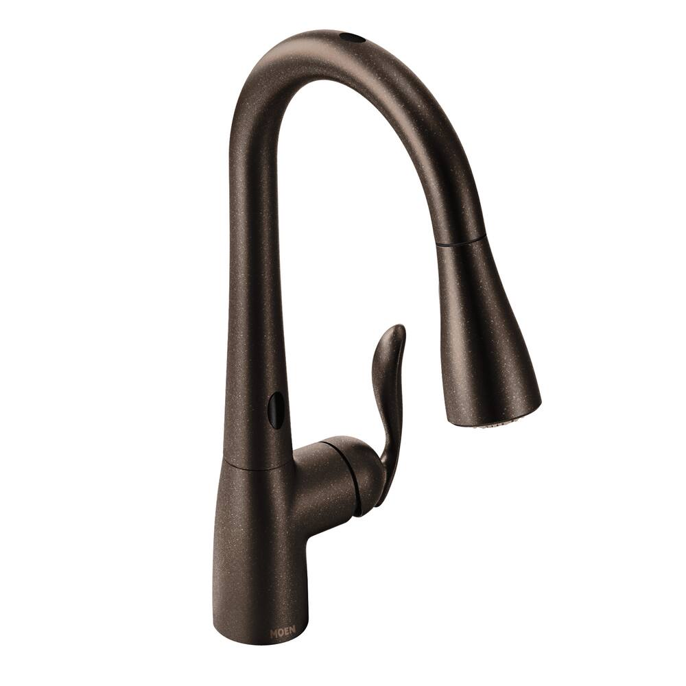 Moen Arbor 1-Handle MotionSense Kitchen Faucet, Oil Rubbed Bronze