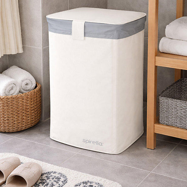 Panier àlinge CLASSIC L 50L Blanc Spirella