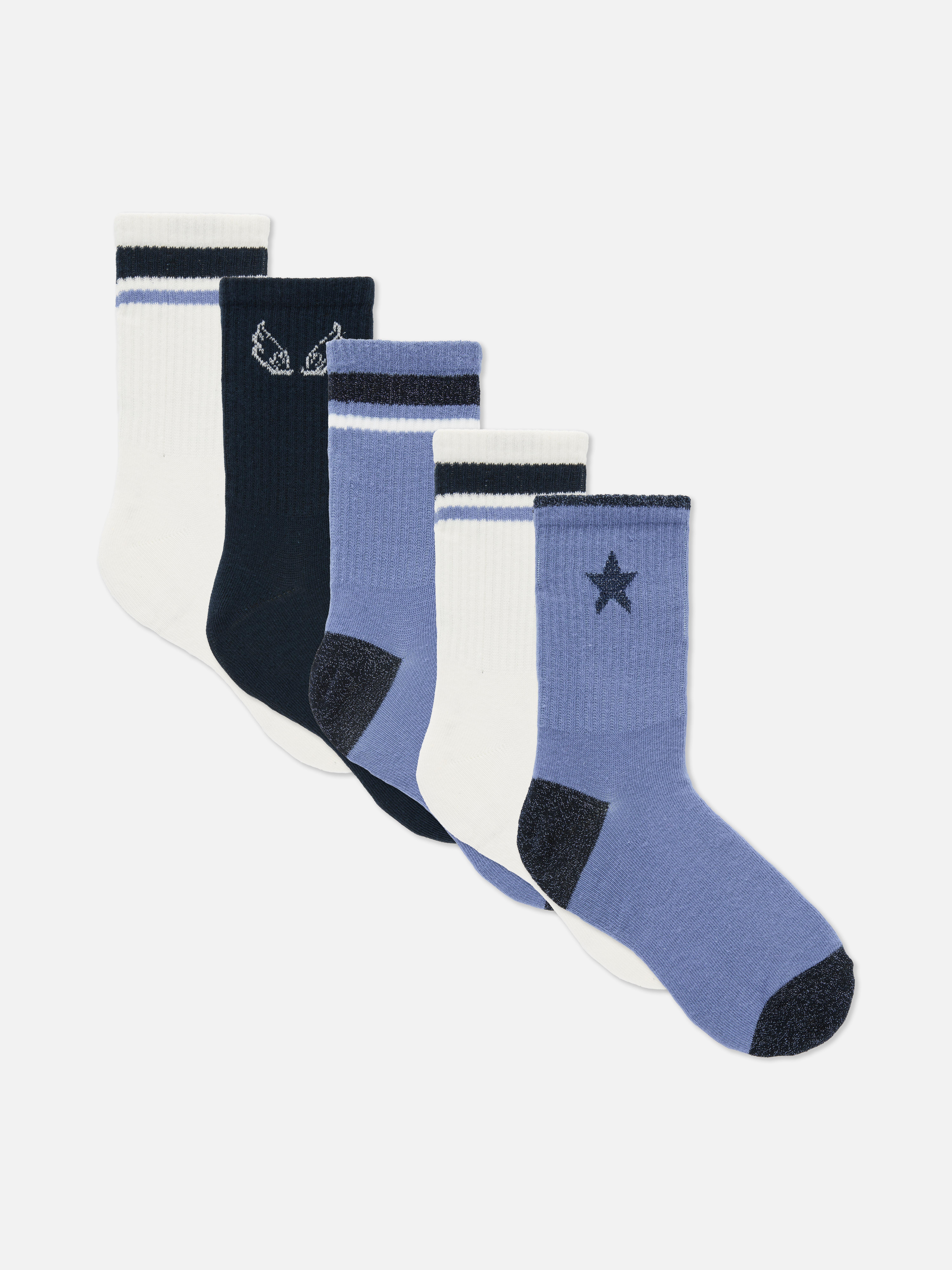 5pk Sports Ankle Socks