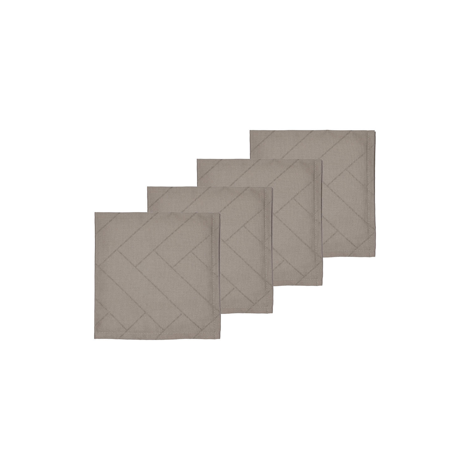 Tiles serviet, taupe