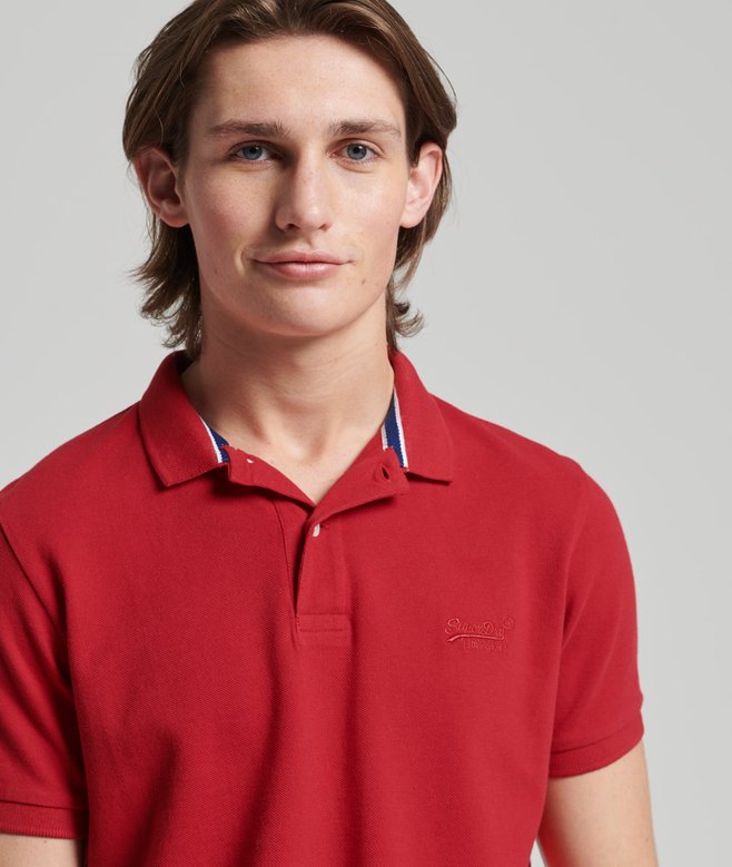 Organic Cotton Essential Classic Pique Polo Shirt
