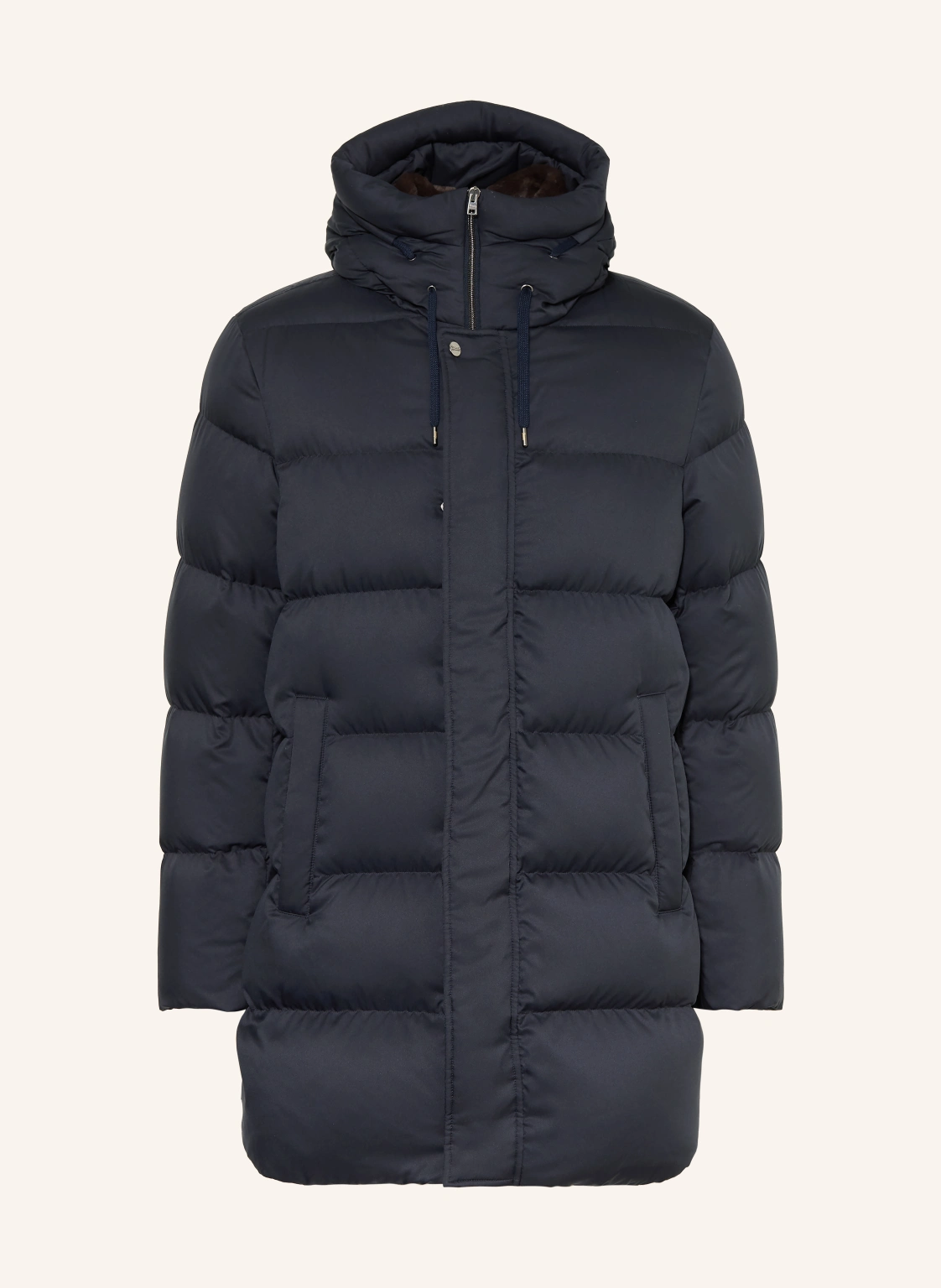 HERNO Daunenjacke mit abnehmbarem Kunstfell