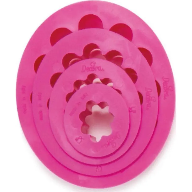 Ausstecher 4er-Set Decora