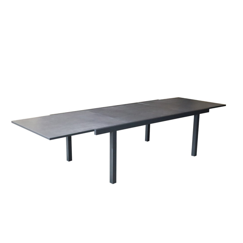 Table de jardin extensible anthracite 226-339 x 110 x 75 cm