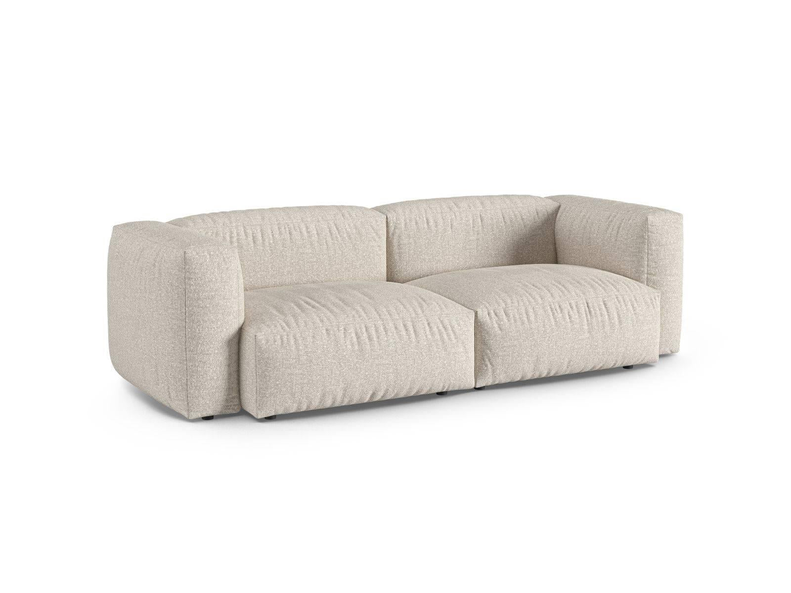 Modulaire 3-zitsbank Martina bouclé