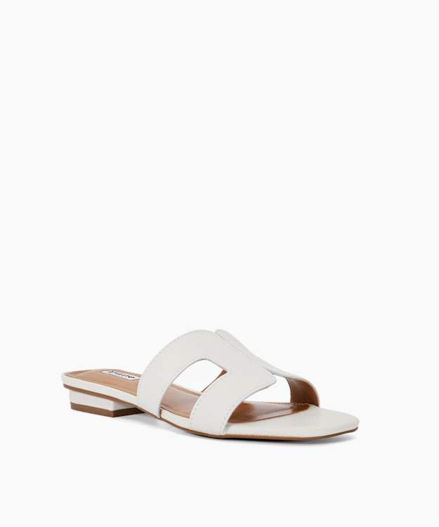 Loupe White - Smart Slider Sandals