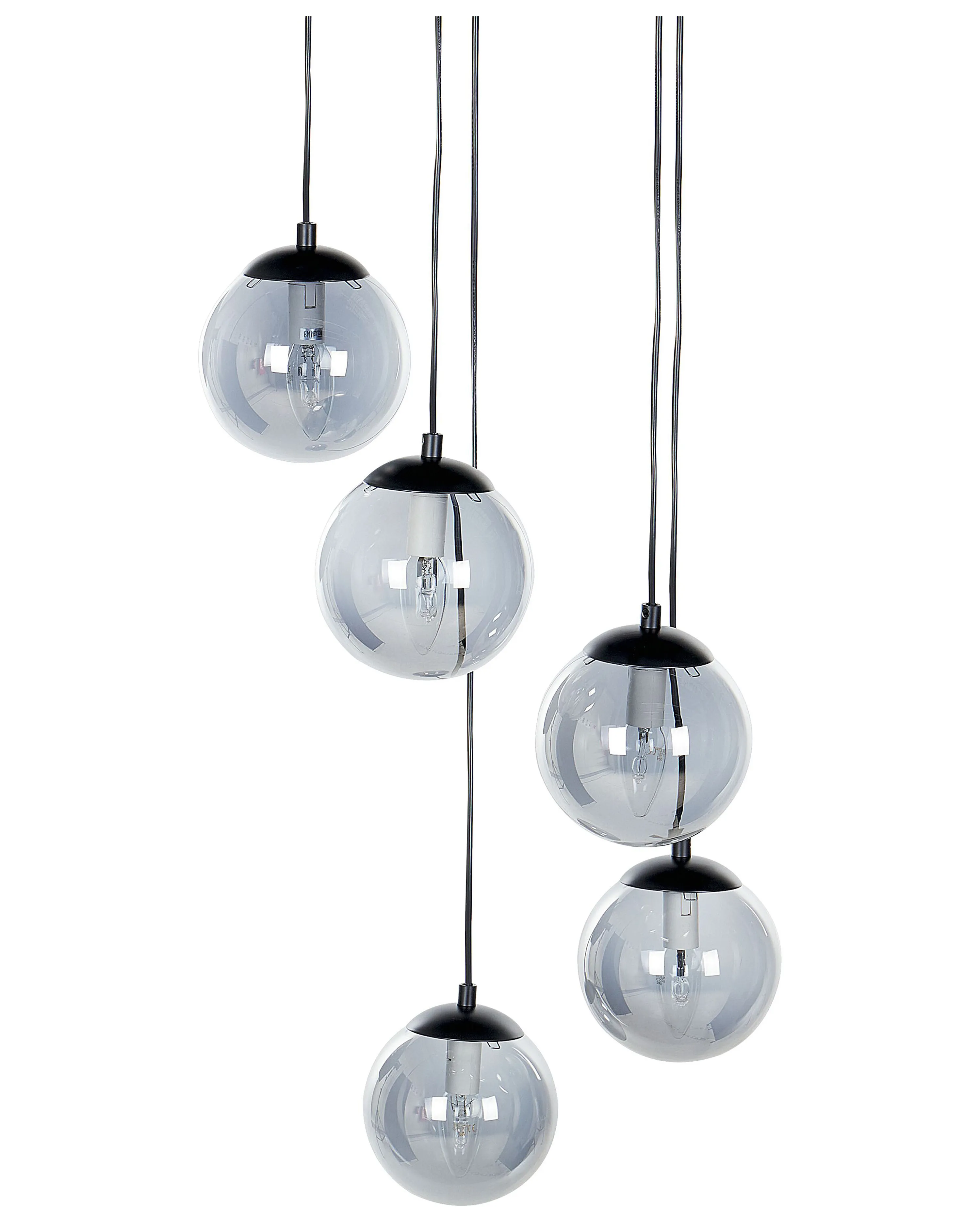 Pendant Lamp NOEL Glass Black